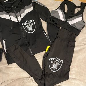 Raiders 3 piece set